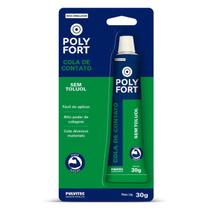 Cola de Contato Sem Toluol Polyfort 30g (TA013) - Pulvitec