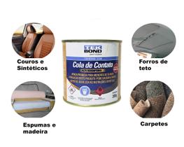 cola de contato tek bond amarela 200g