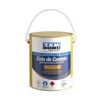 Cola de Contato Tekbond 2.850Kg - Cola de Sapateiro Marceneiro - Adesivo de Contato