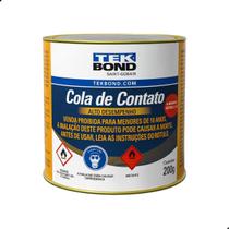Cola de Contato Tekbond 200g Colagem Profissional Cola de Contato Tekbond 200g Colagem Profissional