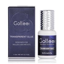 Cola de extensão de cílios GOLLEEPRO transparente 5mL 1-2s de secagem Cola de extensão de cílios GOLLEEPRO transparente 5mL 1-2s de secagem