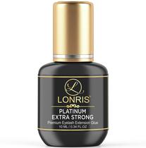 Cola de extensão de cílios LONRIS Platinum Extra Strong 10mL Cola de extensão de cílios LONRIS Platinum Extra Strong 10mL