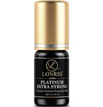 Cola de extensão de cílios LONRIS Platinum Extra Strong 5mL Cola de extensão de cílios LONRIS Platinum Extra Strong 5mL