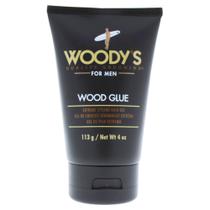 Cola de Madeira Extreme Styling Gel by Woodys para Homens - 4 oz Gel