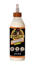 Cola de madeira Gorilla Ultimate Waterproof 500ml de cor natural