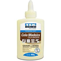 Cola de madeira Tekbond 100g, secagem rápida Cola de madeira Tekbond 100g, secagem rápida