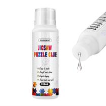 Cola de quebra-cabeça YAKAMOZ atualizada, transparente, solúvel em água, 120 ml