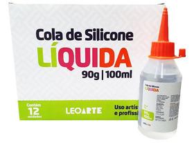 Cola de Silicone Líquida 100ml - Caixa 12 unidades