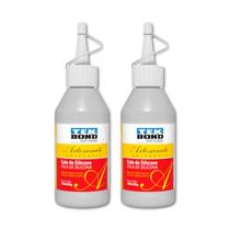 Cola de silicone para artesanato Tek Bond transparente 60ml kit com 2 unidades Cola de silicone para artesanato Tek Bond transparente 60ml kit com 2 unidades