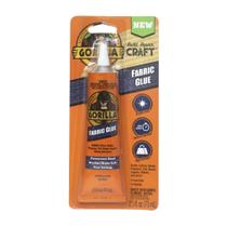 Cola de tecido impermeável Gorilla 75ml Tube Clear, pacote com 1 Cola de tecido impermeável Gorilla 75ml Tube Clear, pacote com 1