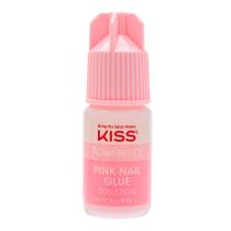 Cola de unhas Postiças Kiss New York Pink