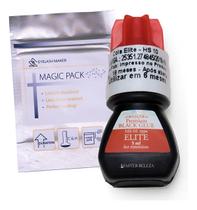 Cola Elite Hs10 5ml Extensão Alongamento De Cílios Preto Cola Elite Hs10 5ml Extensão Alongamento De Cílios Preto