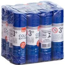 Cola em Bastão 21 G. Pacote com 12 Cola em Bastão 21 G. Pacote com 12