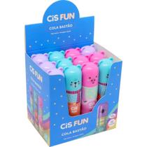Cola em Bastao CIS FUN 13G 3 Cores CX.C/12 Cola em Bastao CIS FUN 13G 3 Cores CX.C/12