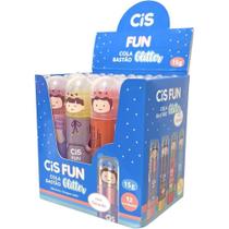 Cola em Bastao CIS FUN Glitter Cheiro 15G (S) CX.C/12 Cola em Bastao CIS FUN Glitter Cheiro 15G (S) CX.C/12