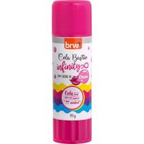 Cola em Bastão INFINITY Cheiro de Chiclete 115G Pacote com 4 BRW