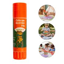 Cola Em Bastão Leo & Leo 21g Alta Fixação Secagem Rápida 1 Unidade