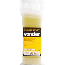 Cola em Bastão para Pistola de Cola Quente 8 mm VONDER Pacote 1 kg com Secagem Rápida Cola em Bastão para Pistola de Cola Quente 8 mm VONDER Pacote 1 kg com Secagem Rápida