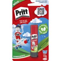 Cola em Bastão PRITT 10 Gramas Blister com 1