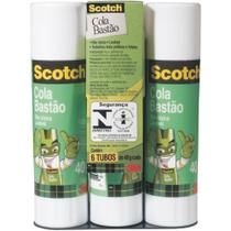 Cola em Bastão SCOTCH 40G - Pacote com 6