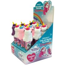 Cola em Bastao Unicornio 3D 10G. 3 Modelos DP.C/12 Cola em Bastao Unicornio 3D 10G. 3 Modelos DP.C/12