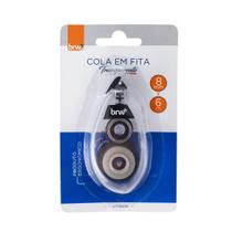 Cola em fita brw 8mmx6m co0200 Cola em fita brw 8mmx6m co0200