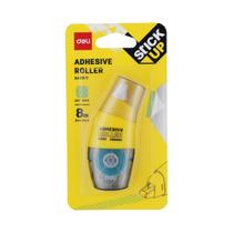 Cola em fita rolo adesivo 8 metros Stick UP Deli Cola em fita rolo adesivo 8 metros Stick UP Deli