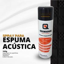 Cola em Spray 340g Tapeceiro Espuma Tecido Placa de Espuma Acústica - Quimional