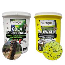 Cola Entomológica 500ml Cola Amarela Entomológica 500ml Uso Agrícola e Doméstico