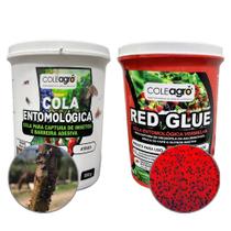 Cola Entomológica 500ml Cola Vermelha Entomológica 500ml Uso Agrícola e Doméstico