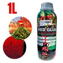 Cola Entomológica Amarela Azul Vermelha 1L ColeAgro Monitoramento de Pragas Controle de Insetos