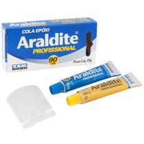 Cola Epóxi 90 Minutos 23g Araldite Profissional - TEK BOND