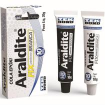 Cola Epóxi Araldite Fix 20g Branca - Tekbond