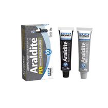 Cola Epóxi Araldite Fix 20g Cinza Secagem Rápida 10 Min