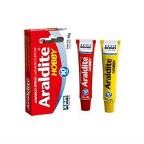 Cola Epóxi Araldite Hobby 16g 10 Min Tekbond Multi Uso