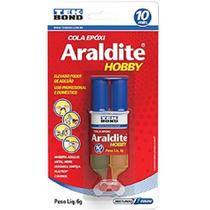 Cola Epóxi Araldite Transparente 6g Seringa - Tekbond Cola Epóxi Araldite Transparente 6g Seringa - Tekbond
