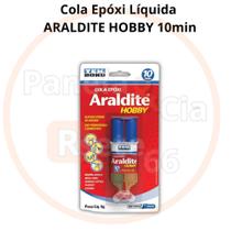 Cola Epóxi Líquida Araldite Hobby 6G Seringa Blister - TEKBOND
