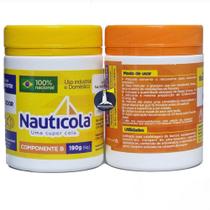 Cola Epoxi Nauticola A B Adesivo Araldite De Resina 410G