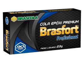 Cola epóxi premium brasfort profissional 90 minutos 23g