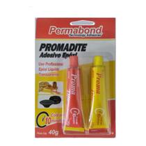 Cola Epóxi Promadite Permabond 10 minutos Alto Falante 40g