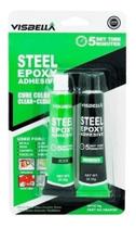 Cola Epóxi Steel Adhesive Visbella Reistente