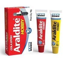 Cola Epóxi Tekbond Araldite Hobby 10min Caixa 16g - 10828500700 Cola Epóxi Tekbond Araldite Hobby 10min Caixa 16g - 10828500700