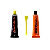 Cola Epoxi Transparente Madeira Azulejo Metal Vidro 16g