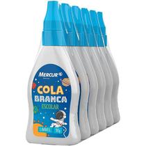 Cola Escolar Branca 90g Sistema Solar Com Bico Fino Reabastecível Pacote Com 6 Cola Escolar Branca 90g Sistema Solar Com Bico Fino Reabastecível Pacote Com 6