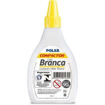 Cola Escolar Compactor Polar 90g com 12 Unidades Branco Cola Escolar Compactor Polar 90g com 12 Unidades Branco