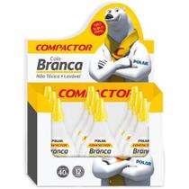 Cola Escolar Compactor Polar Branca 40G com 12 Unidades Cola Escolar Compactor Polar Branca 40G com 12 Unidades