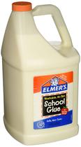 Cola escolar Elmer's E340NRSS lavável com capacidade de 3,78 L branca Cola escolar Elmer's E340NRSS lavável com capacidade de 3,78 L branca