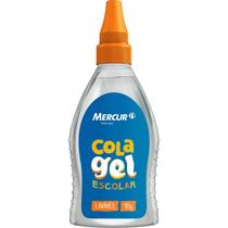 Cola escolar gel transparente 90g mercur Cola escolar gel transparente 90g mercur