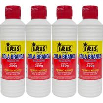 Cola Escolar IRIS Branca 250G. PCT.C/04