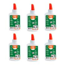 Cola Escolar Liquida 90g Caixa com 6 Unidades Leo & Leo